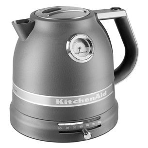 KitchenAid Artisan, регулировка температуры, 1,5 л, серый - Чайник