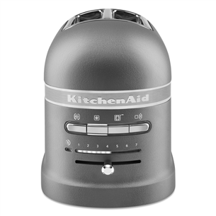 KitchenAid Artisan, 1250 W, grey - Toaster