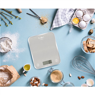 Tefal Optiss, iki 5 kg, sidabro spalvos - Virtuvinės svarstyklės