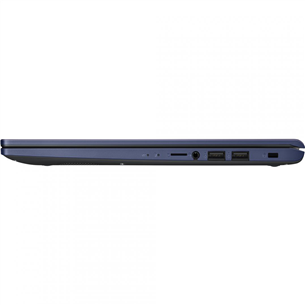 Nešiojamas kompiuteris ASUS Vivobook X515/Intel® Core™ i5-1135G7/Intel Iris Xe Graphics/512 GB SSD; 8 GB RAM/W10H/ENG/Blue