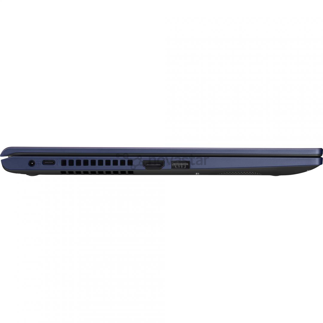 Nešiojamas kompiuteris ASUS Vivobook X515/Intel® Core™ i5-1135G7/Intel Iris Xe Graphics/512 GB SSD; 8 GB RAM/W10H/ENG/Blue