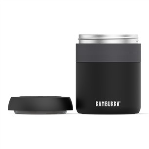 Kambukka Bora Matte Black 600 ml - Maisto dėžutė - termosas