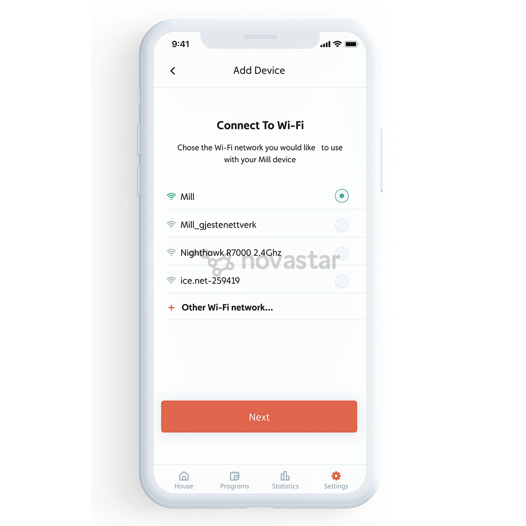 Mill Gentle Air WiFi, 1500 W, white - Oil heater