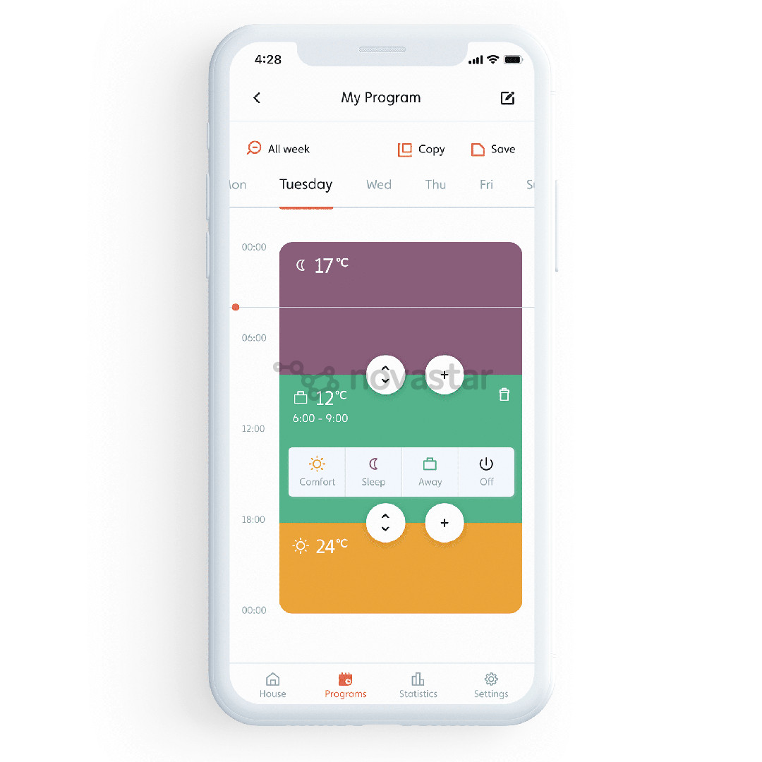 Mill Gentle Air WiFi, 1500 W, white - Oil heater