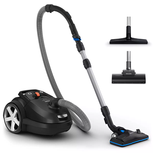 Philips Performer Silent, 750 W, black - Vacuum cleaner