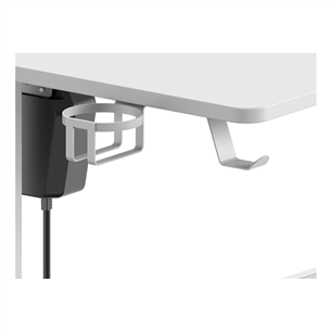 Deltaco Gaming DT410, white - Motorized desk