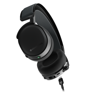 Ausinės SteelSeries Arctis 7+, Belaidės, Juodos