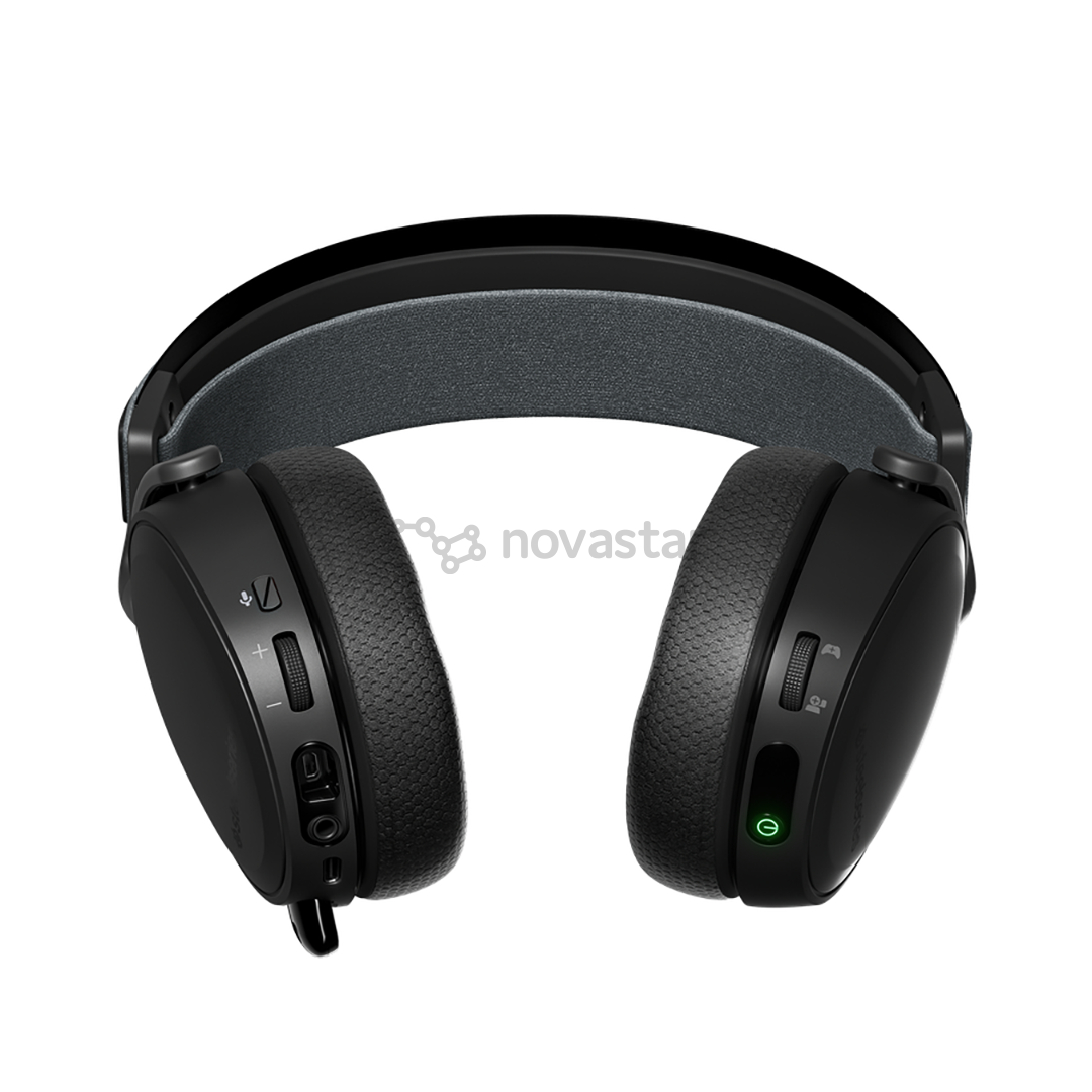 Ausinės SteelSeries Arctis 7+, Belaidės, Juodos