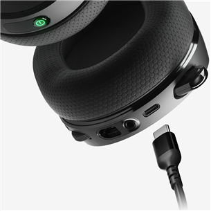 Ausinės SteelSeries Arctis 7+, Belaidės, Juodos