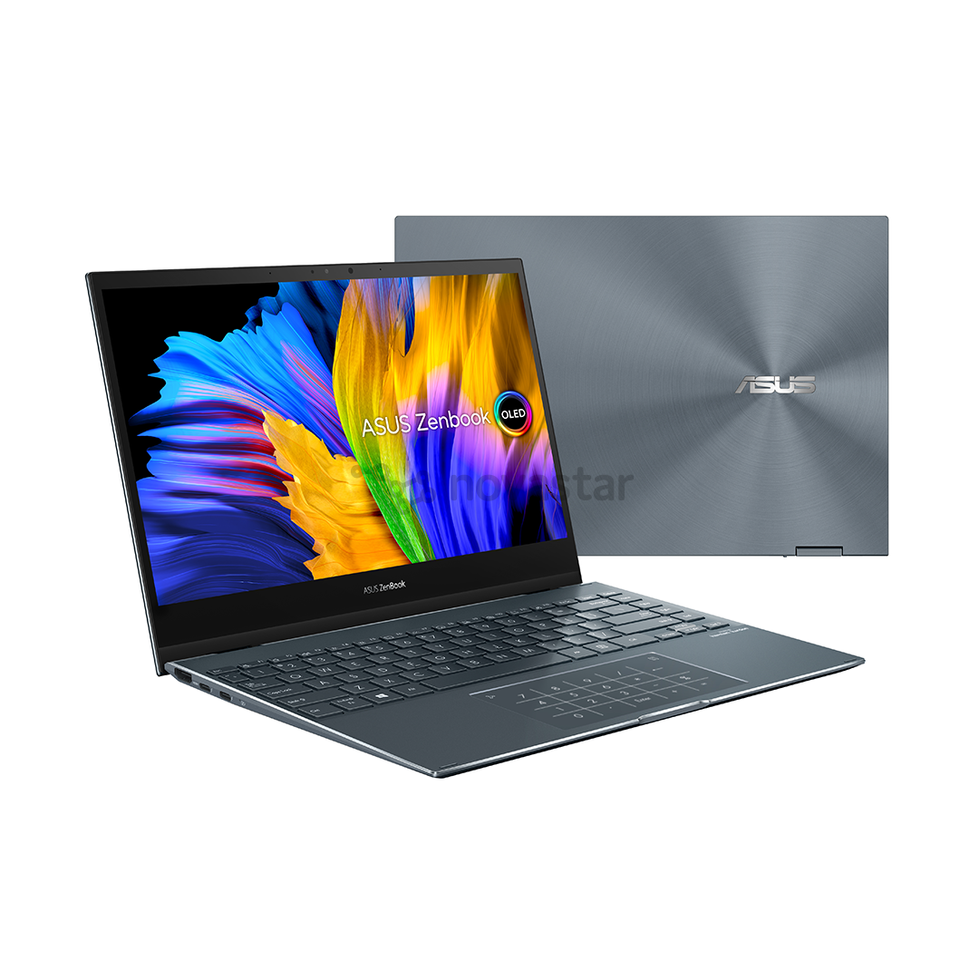 Nešiojamas kompiuteris ASUS ZenBook Flip 13 UX363EA/Intel i5 1135G7/Intel Iris Xe Graphics/SSD 512GB/RAM 8GB/ENG/W10H/ENG/Black