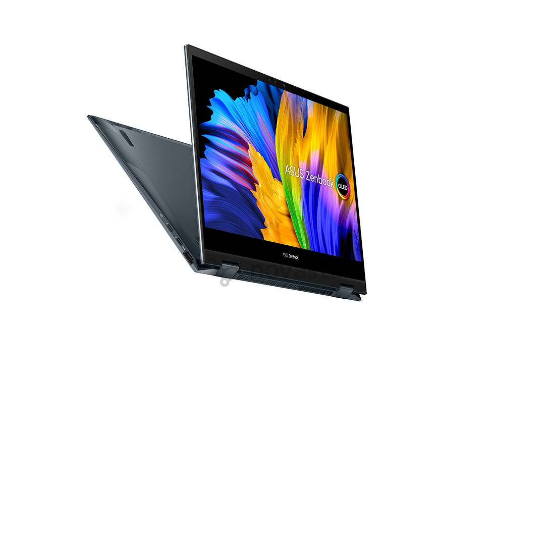 Nešiojamas kompiuteris ASUS ZenBook Flip 13 UX363EA/Intel i5 1135G7/Intel Iris Xe Graphics/SSD 512GB/RAM 8GB/ENG/W10H/ENG/Black