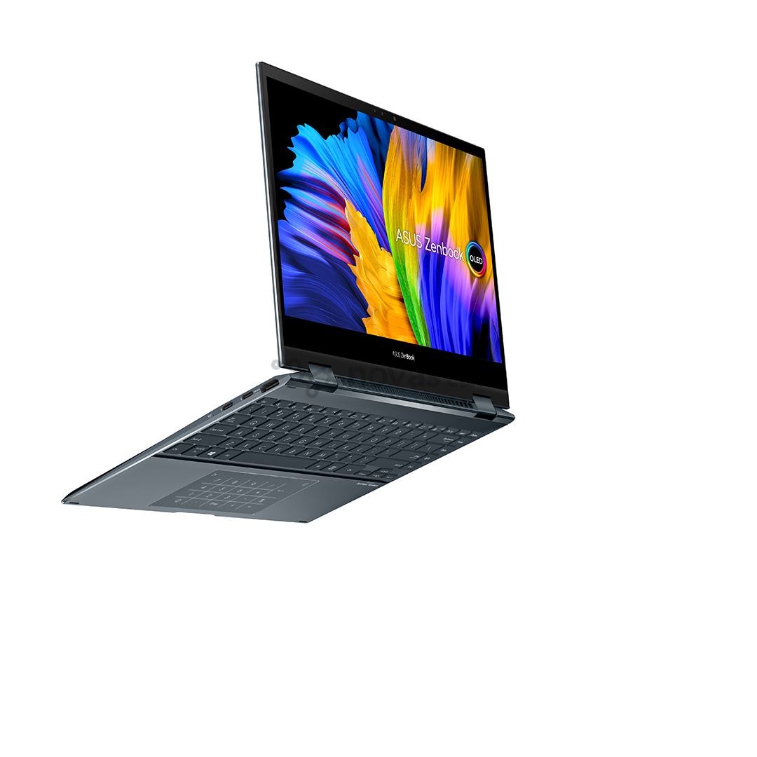 Nešiojamas kompiuteris ASUS ZenBook Flip 13 UX363EA/Intel i5 1135G7/Intel Iris Xe Graphics/SSD 512GB/RAM 8GB/ENG/W10H/ENG/Black