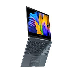 Nešiojamas kompiuteris ASUS ZenBook Flip 13 UX363EA/Intel i5 1135G7/Intel Iris Xe Graphics/SSD 512GB/RAM 8GB/ENG/W10H/ENG/Black