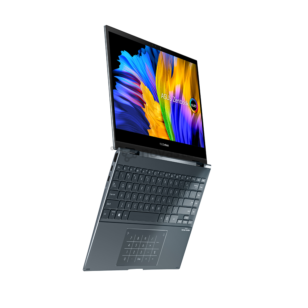 Nešiojamas kompiuteris ASUS ZenBook Flip 13 UX363EA/Intel i5 1135G7/Intel Iris Xe Graphics/SSD 512GB/RAM 8GB/ENG/W10H/ENG/Black