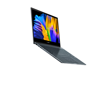 Nešiojamas kompiuteris ASUS ZenBook Flip 13 UX363EA/Intel i5 1135G7/Intel Iris Xe Graphics/SSD 512GB/RAM 8GB/ENG/W10H/ENG/Black