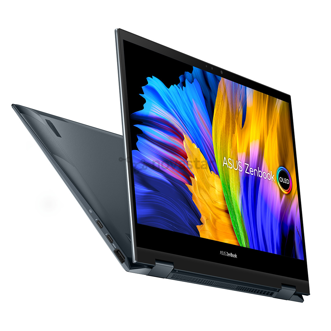 Nešiojamas kompiuteris ASUS ZenBook Flip 13 UX363EA/Intel i5 1135G7/Intel Iris Xe Graphics/SSD 512GB/RAM 8GB/ENG/W10H/ENG/Black