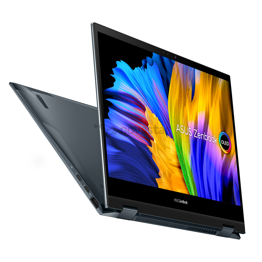 Nešiojamas kompiuteris ASUS ZenBook Flip 13 UX363EA/Intel i5 1135G7/Intel Iris Xe Graphics/SSD 512GB/RAM 8GB/ENG/W10H/ENG/Black
