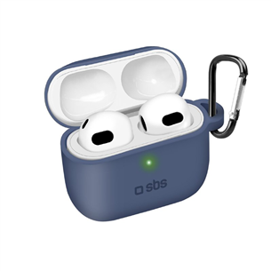 Dėklas SBS AirPods 3, Silikoninis, Blue TEAPCOV3B