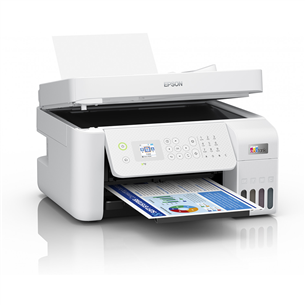 Epson EcoTank L5296, WiFi, LAN, белый - Многофункциональный цветной струйный принтер