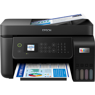 Epson EcoTank L5290, WiFi, LAN, black - Multifunctional Color Inkjet Printer C11CJ65403