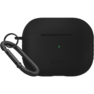 Dėklas AirPods 3 Laut POD, Silikoninis, Black LAP4PODBK