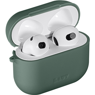 Dėklas AirPods 3 Laut POD, Silikoninis, Dark Green