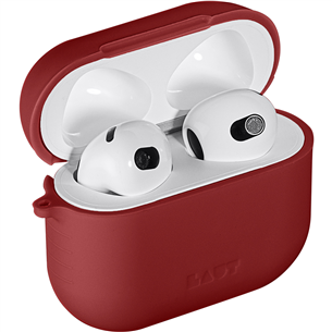 Dėklas AirPods 3 Laut POD, Silikoninis, Lava