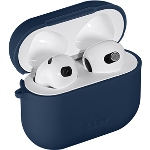 Dėklas AirPods 3 Laut POD, Silikoninis, Blue