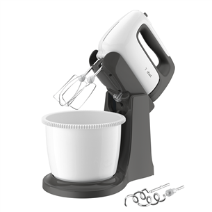 Tefal Prep'Mix+, 500 W, white - Standbowl Hand Mixer