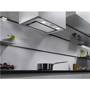 AEG 6000 Hob2Hood, 700 м³/ч, ширина 54 см, нерж. сталь - Интегрируемая вытяжка