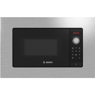 Bosch, 20 L, 800 W, inox - Built-in Microwave Oven