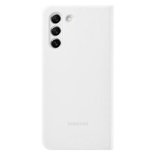 Dėklas Samsung Galaxy S21 FE Smart Clear View, White