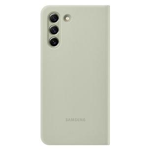 Dėklas Samsung Galaxy S21 FE Smart Clear View, Olive