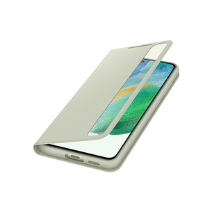 Dėklas Samsung Galaxy S21 FE Smart Clear View, Olive