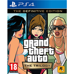 Žaidimas PS4 Grand Theft Auto: The Trilogy - Definitive Edition 5026555430807