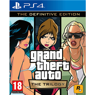 Žaidimas PS4 Grand Theft Auto: The Trilogy - Definitive Edition