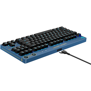 Logitech G Pro, League of Legends Edition, GX Brown Tactile, US, blue - Mechanical Keyboard