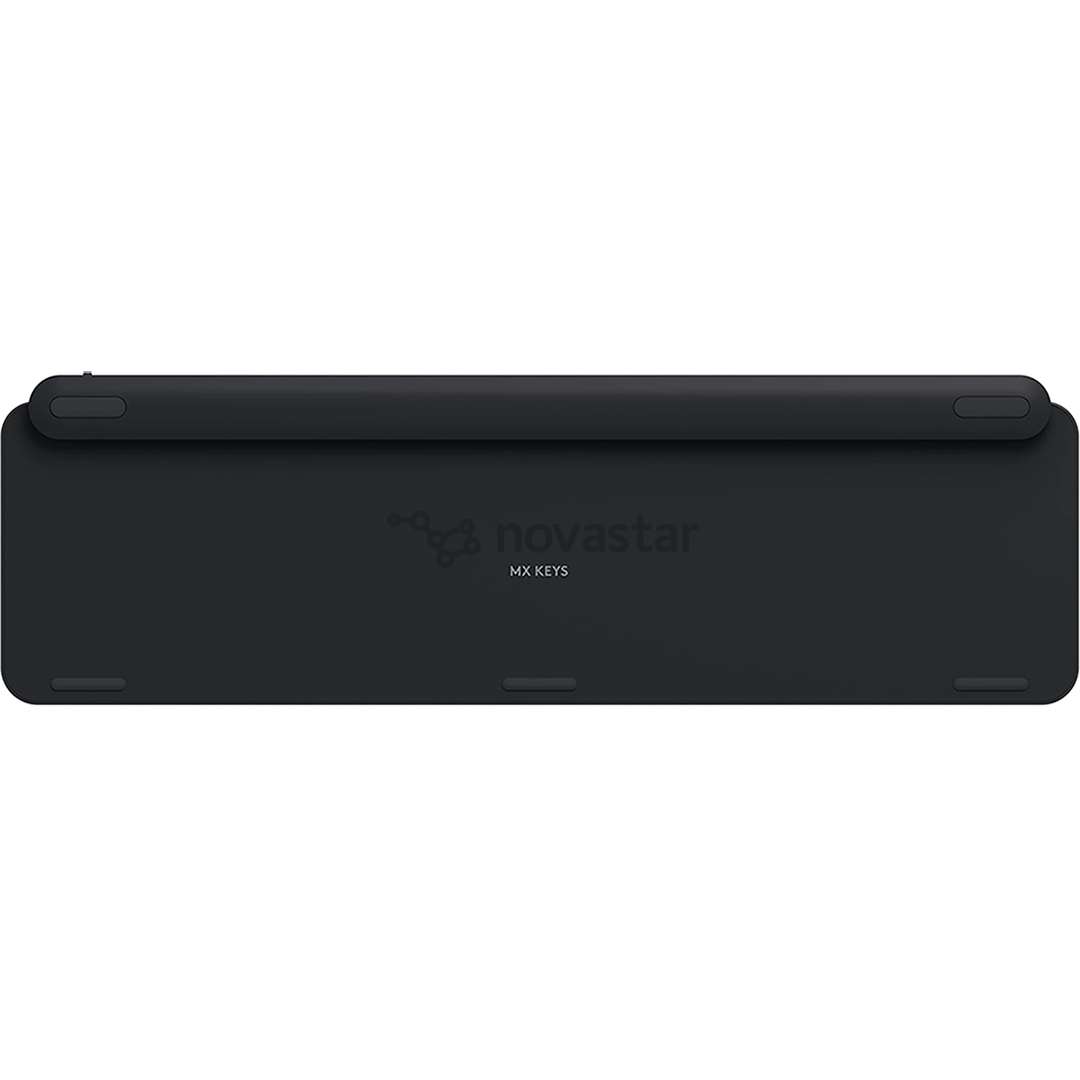 Klaviatūra Logitech MX Keys Plus, SWE, Belaidė, Juoda