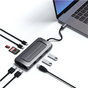 Satechi USB-C Multiport MX, space gray - USB hub