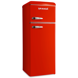 Snaige, 209 л, красный - Холодильник в стиле ретро