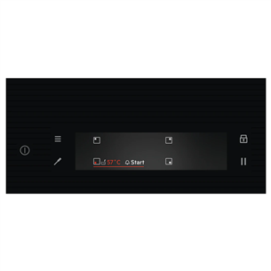 Electrolux 900 SensePro, ширина 78 см, без рамы, темно-серый - Интегрируемая индукционная варочная панель