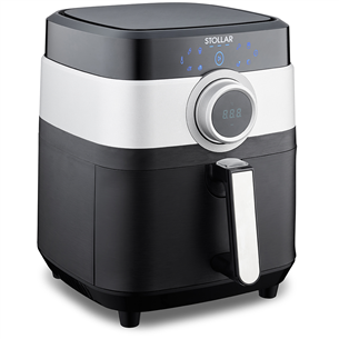 Stollar Smart Air Fry, 1800 W, black/silver - Airfryer