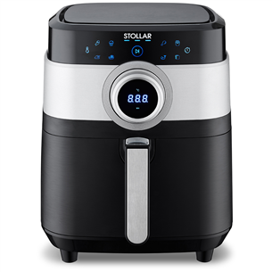 Stollar Smart Air Fry, 1800 W, black/silver - Airfryer