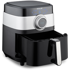 Stollar Smart Air Fry, 1800 W, black/silver - Airfryer