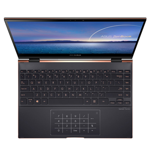 Nešiojamas kompiuteris ASUS ZenBook Flip S UX371EA/Core™ i7-1165G7/Iris Xe Graphics/1 TB SSD; 16 GB RAM/W11H/ENG