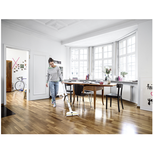 Kärcher EWM2 Premium, white/grey - Cordless hard floor cleaner