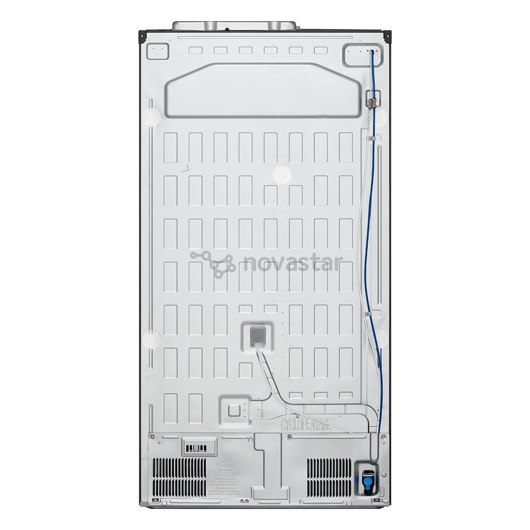 LG, InstaView, vandens ir ledo aparatas, 635 L, aukštis 179 cm, juodas - SBS Šaldytuvas