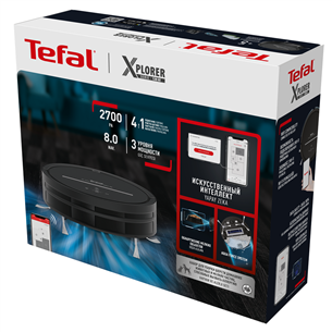 Dulkių siurblys robotas Tefal X-plorer S120 Animal & Allergy, Wet&Dry