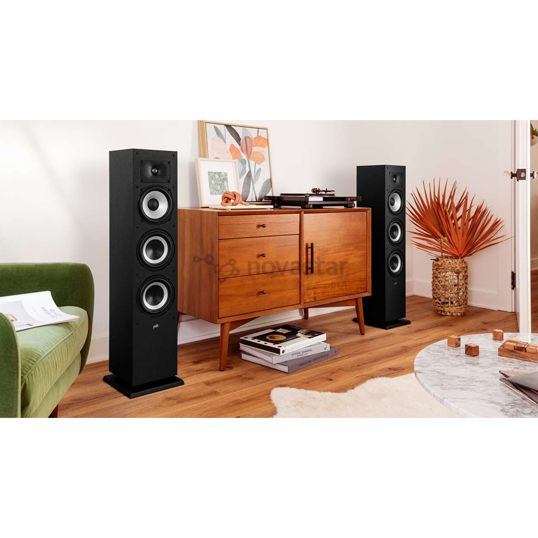 Grindinė kolonėlė Polk Monitor XT60, Juoda (1 vnt.)