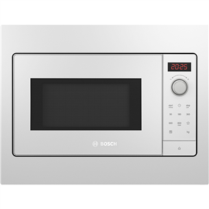 Bosch Serie 2, 20 L, 800 W, white - Built-in Microwave Oven BFL523MW3